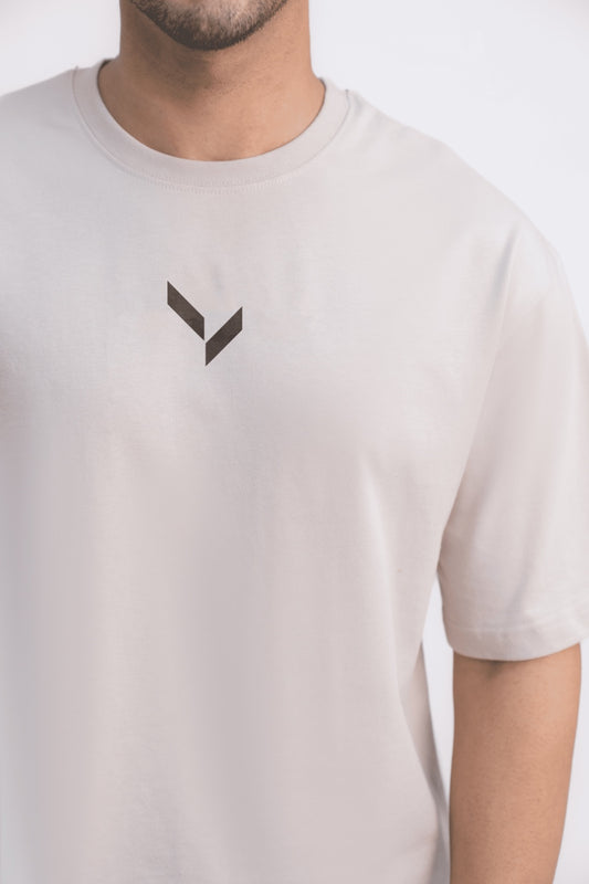 Signature Tee - Beige