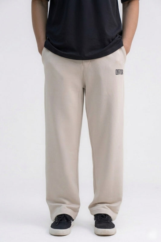 Stamp Straight Fit - Beige