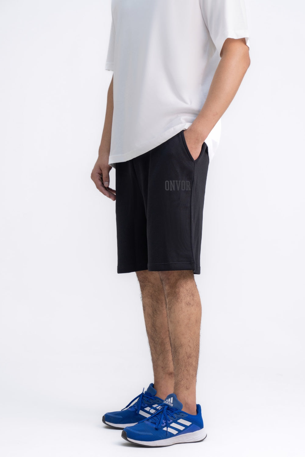 Stamp Shorts - Grey