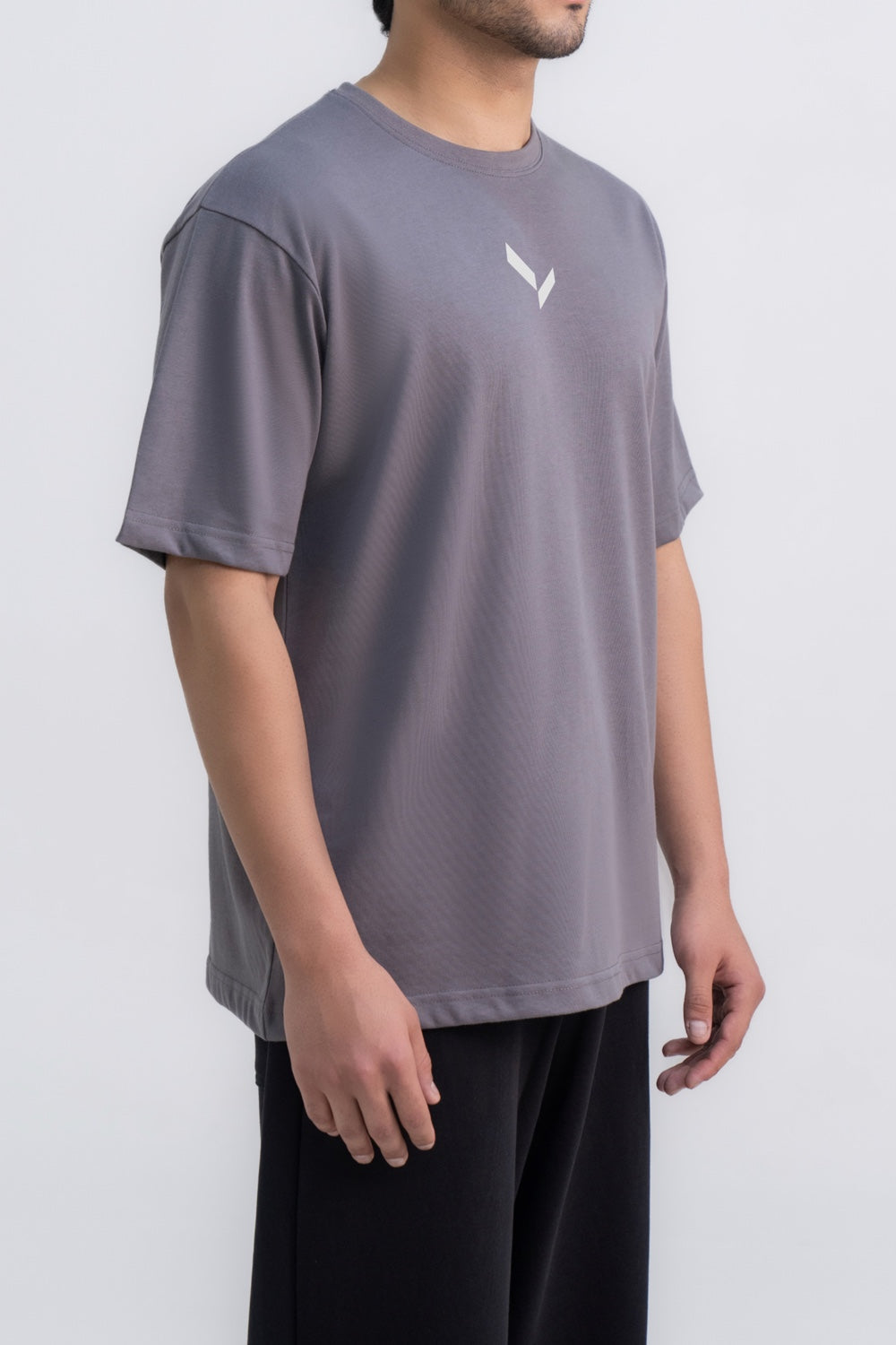 Signature Tee - Steel Grey
