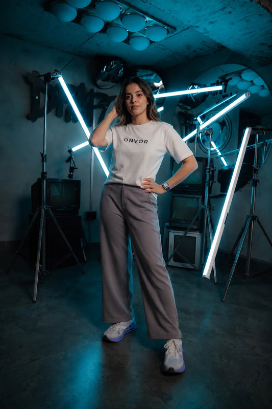 Stamp Tee - White - Women