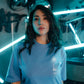Blue Sunset Escape Tee - Women
