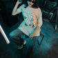 Cream Daily Icons Tee - Women