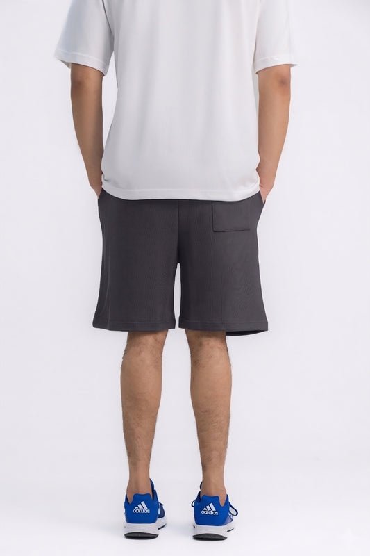 Stamp Shorts - Charcoal