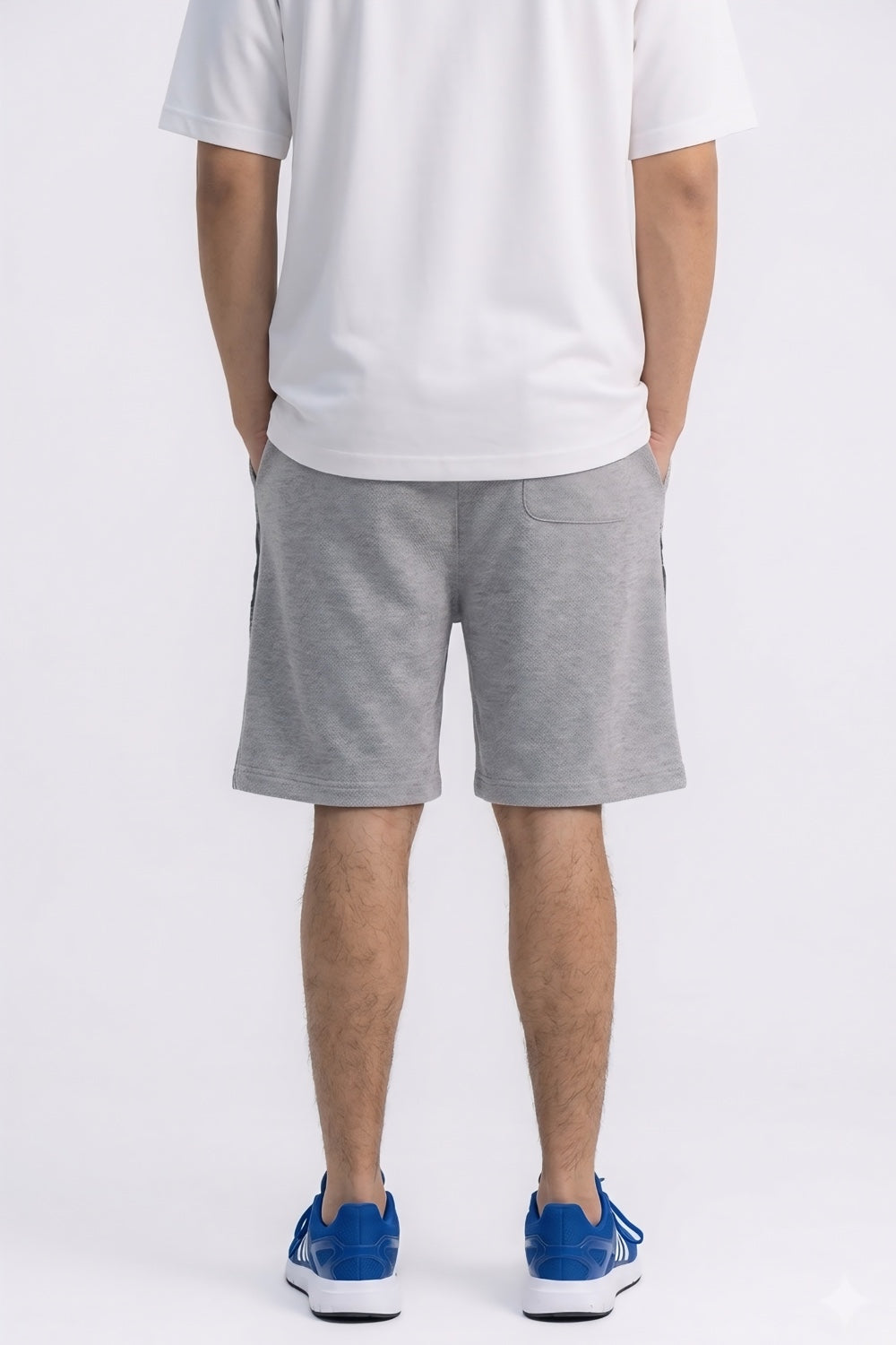 Stamp Shorts - Grey